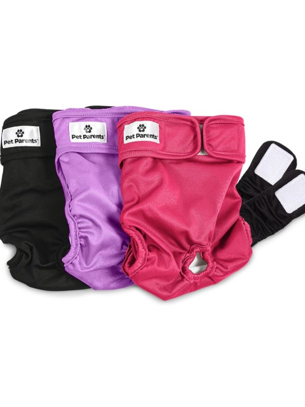Pet Parents® Washable Dog Diapers (3pack) + Extendrs® XS